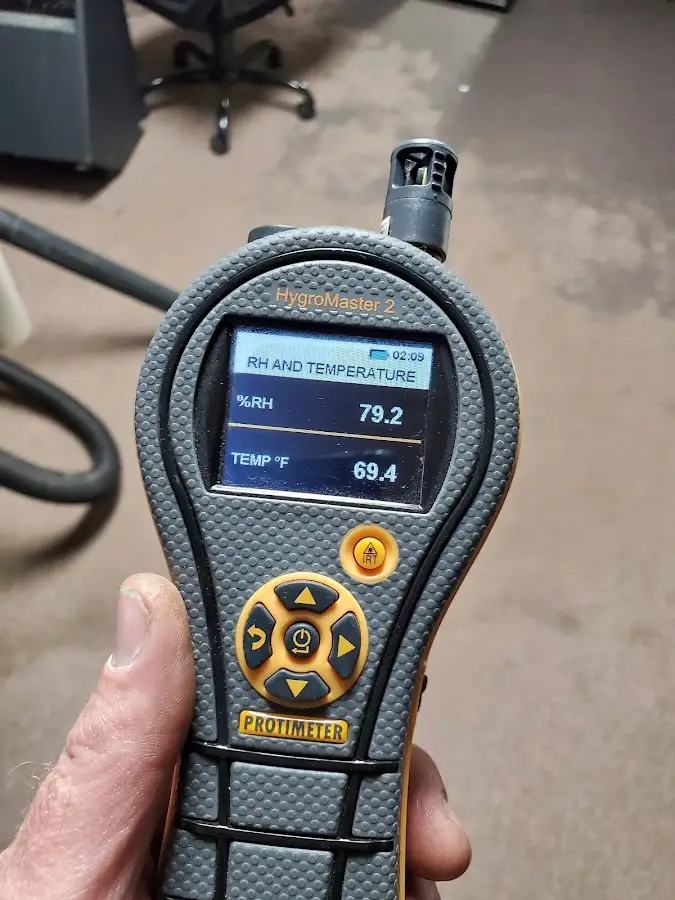 Moisture meter humidity assessment for Fire & Smoke Damage Restoration in Ogdensburg